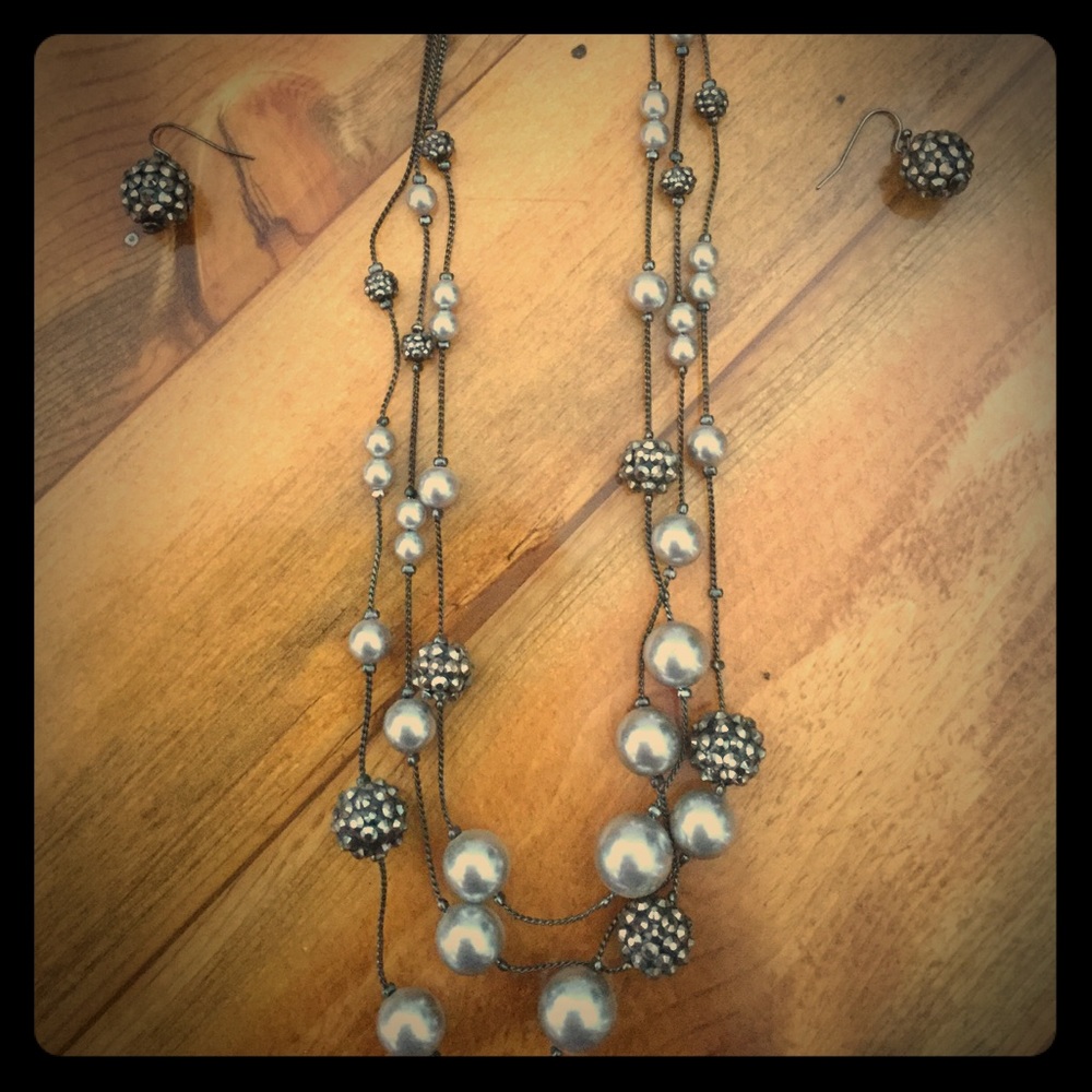 Fun Necklace With Matching Earrings
